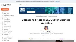 Wix.com login