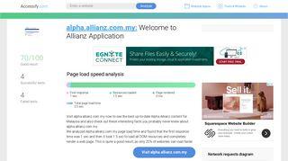 Allianz alpha login