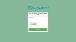 Portal akpk login Cara Daftar