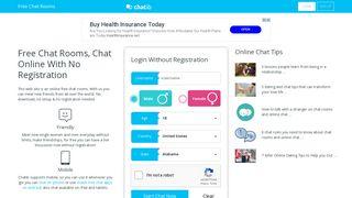 free gay chat room with no registration