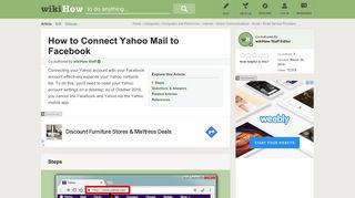 Yahoo mailfacebook login