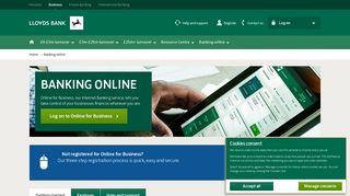 Lloyds Bank Business Account - Banking online | Business Banking ...