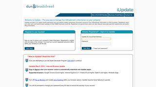 Duns Bradstreet - Dun & Bradstreet - Login