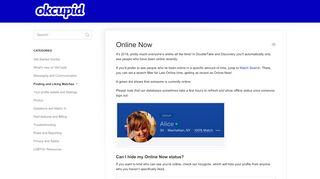 Last online okcupid Did OkCupid
