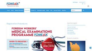 Fomema online result foreign workers 2021
