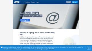 Email sign up gmx ProtonMail