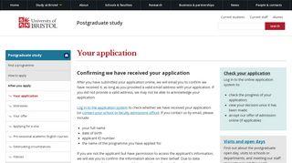 university of bristol phd application deadline
